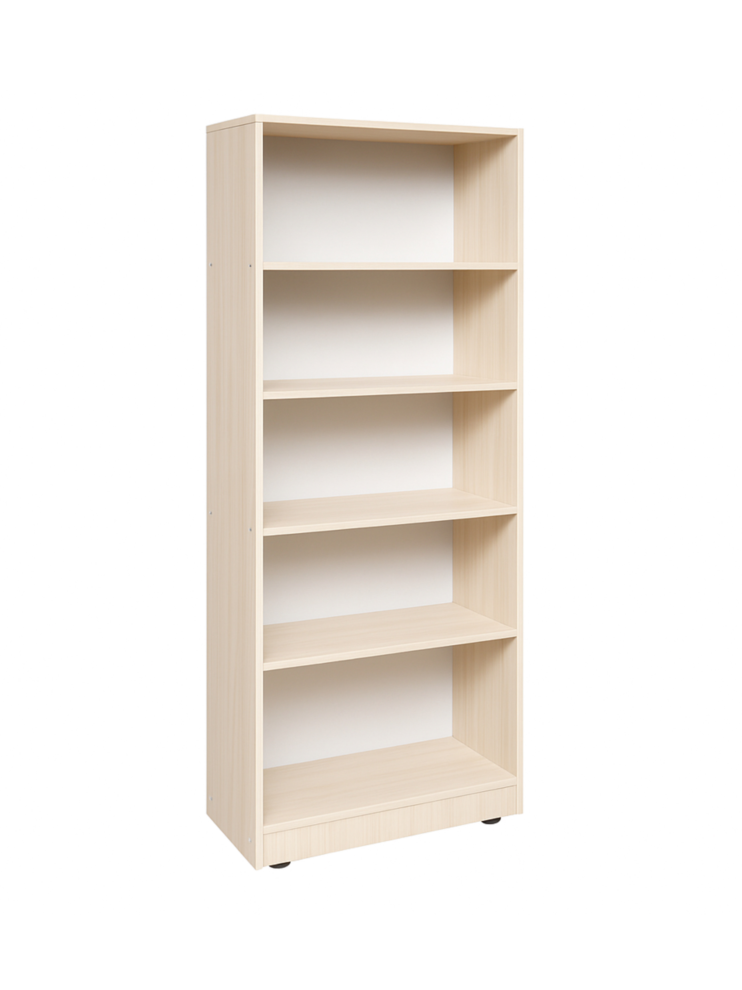 Відкрита книжкова шафа з 5-ма нішами з ЛДСП, 802х403х1816мм, АНШАР ГРУП (0634)